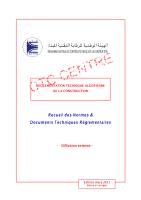 A.Recueil des normes et DTR 01 mars 2011 Par CTC.pdf