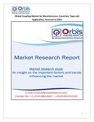 Global Coupling Market by Manufacturers, Countries, Type and Application, Forecast to 2022.pdf