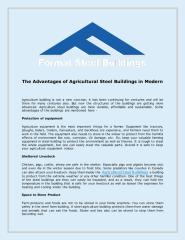 The Advantages of Agricultural Steel Buildings in Modern .pdf