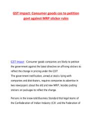 GST impact - Consumer goods cos to petition govt against MRP sticker rules.pdf